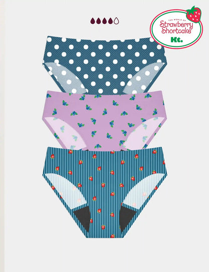 Teen Super Leakproof® No-Show Bikini 3-Pack
