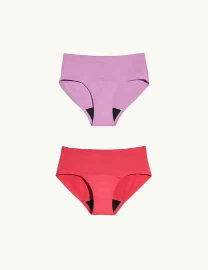 Teen Super Leakproof® No-Show Boyshort 2-Pack - Last Call