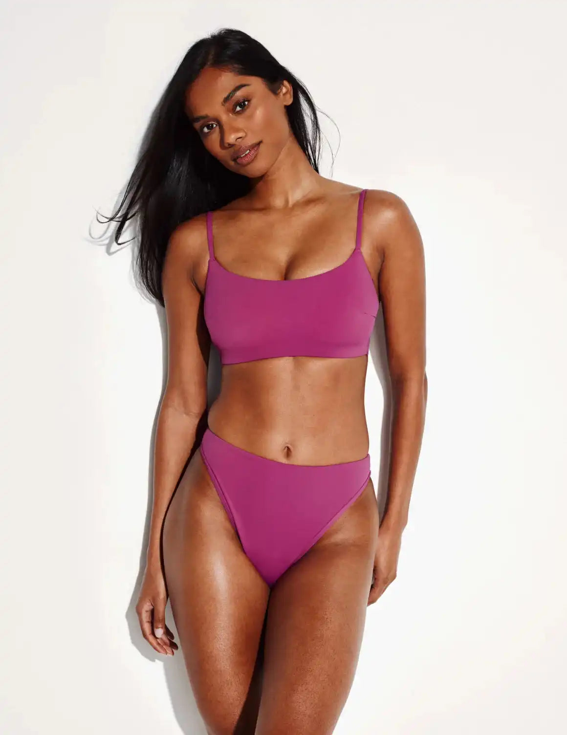 Leakproof Sculpt High Cut Bikini Swim Bottom - Last Call
