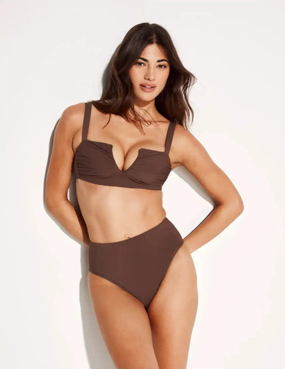 Leakproof Sculpt High Rise Bikini Swim Bottom - Last Call