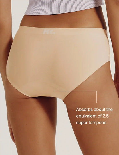 Teen Leakproof UltraThin No-Show Bikini