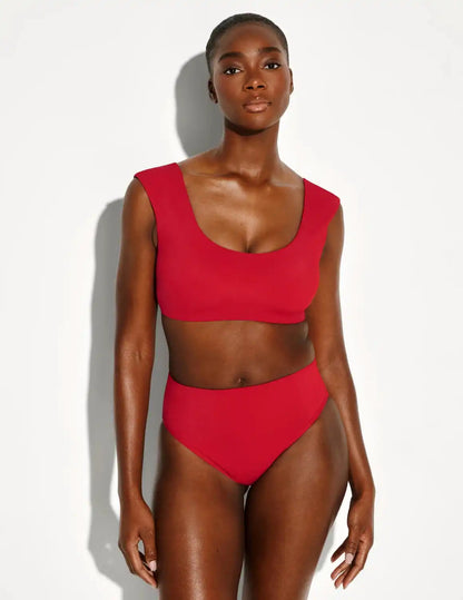 Leakproof Sculpt High Rise Bikini Swim Bottom - Last Call