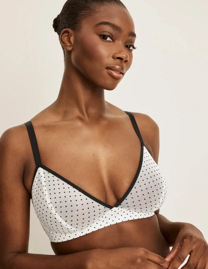 Mesh Deep V Bra - Last Call