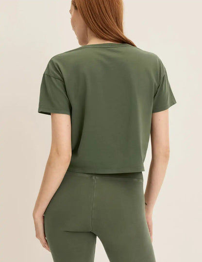 Mineral-Dyed Cotton T-Shirt - Last Call
