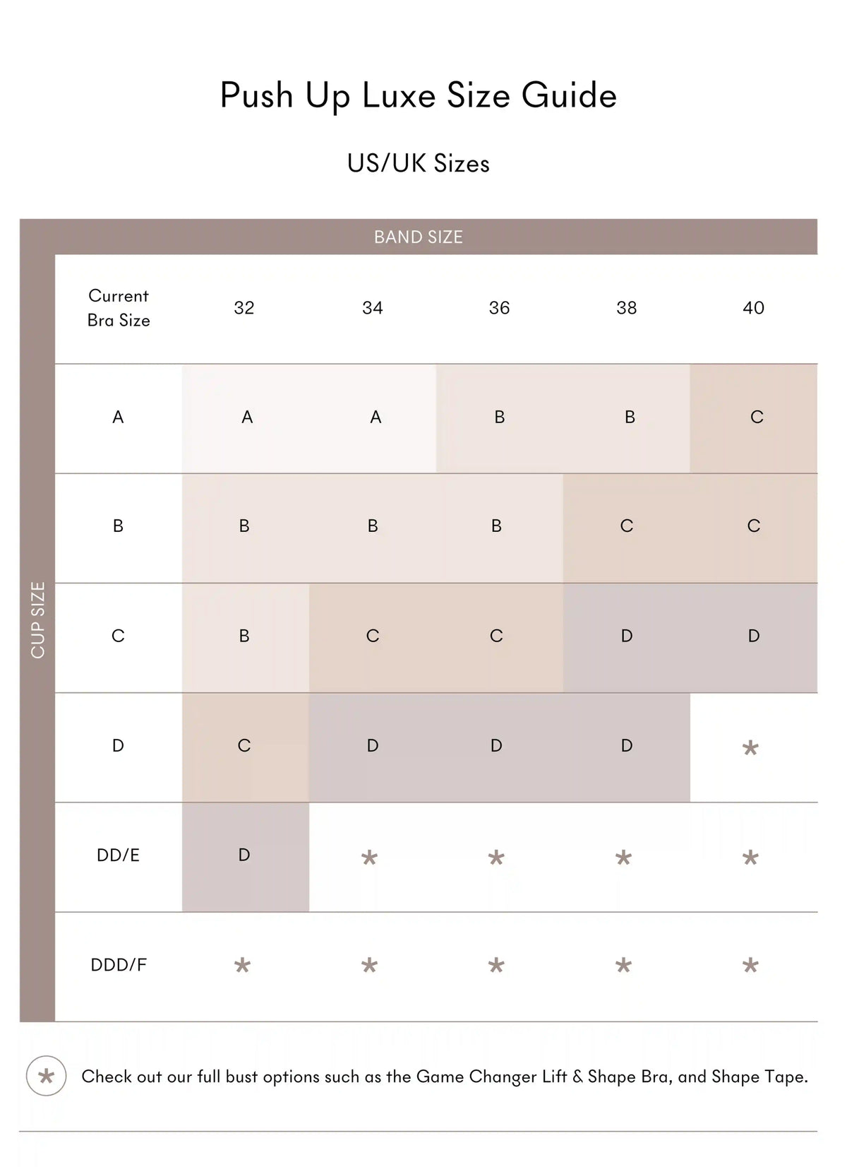 Push-Up Luxe Adhesive Reusable Bra