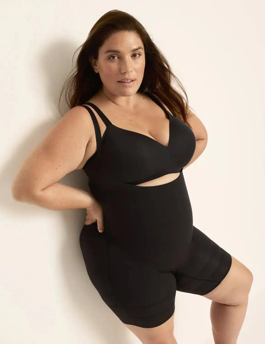 Customizable Open Bust Shaper Bodysuit
