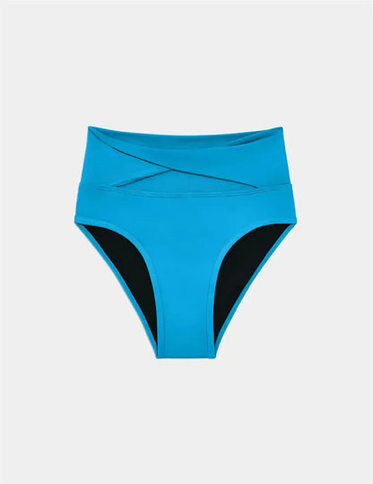 Teen Period Swim Twist High Rise Bikini Bottom - Last Call