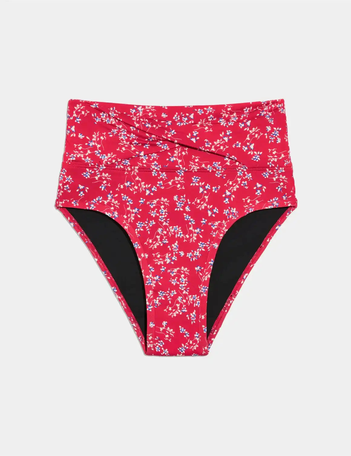 Teen Period Swim Twist High Rise Bikini Bottom - Last Call
