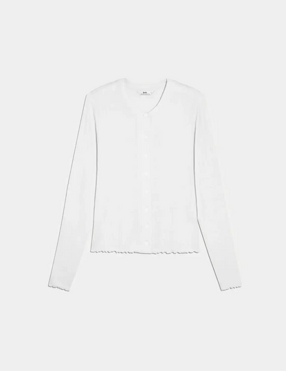 Pointelle Cardigan