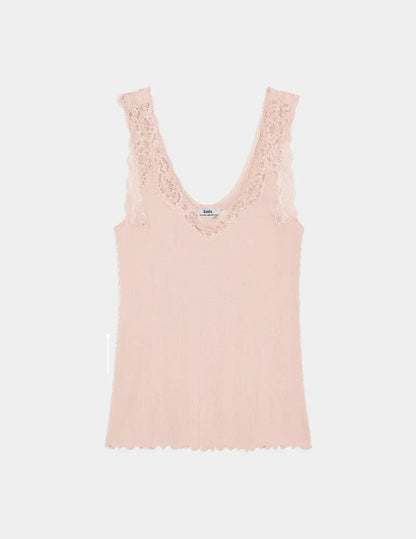 Pointelle Lace Tank