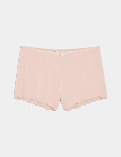 Pointelle Shortie