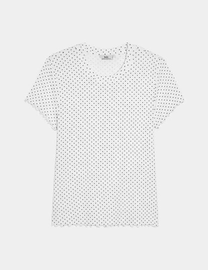 Pointelle T-Shirt