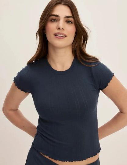 Pointelle T-Shirt
