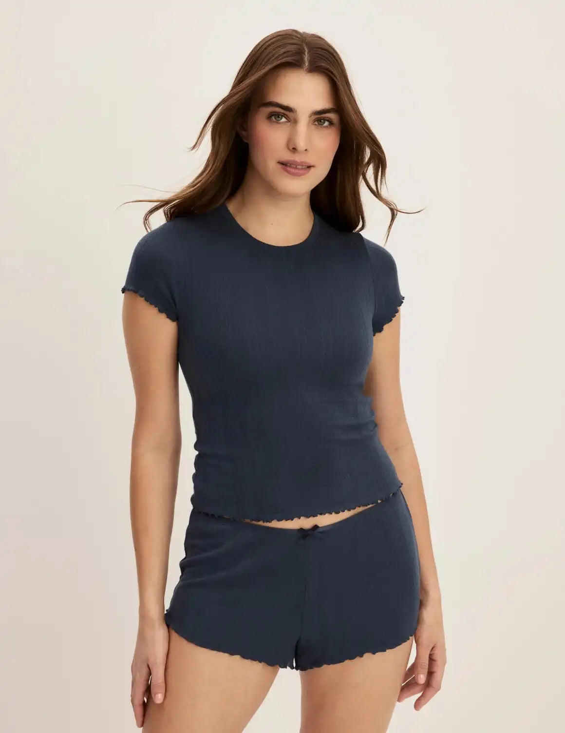 Pointelle T-Shirt