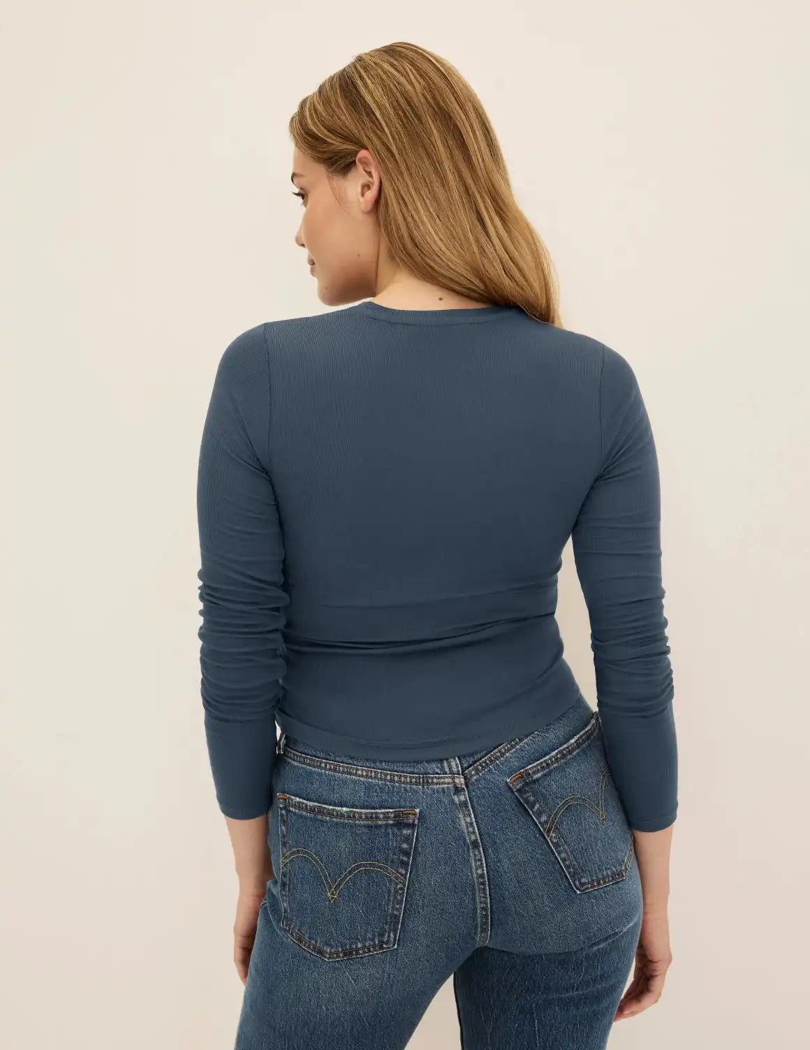 Modal Rib Long Sleeve