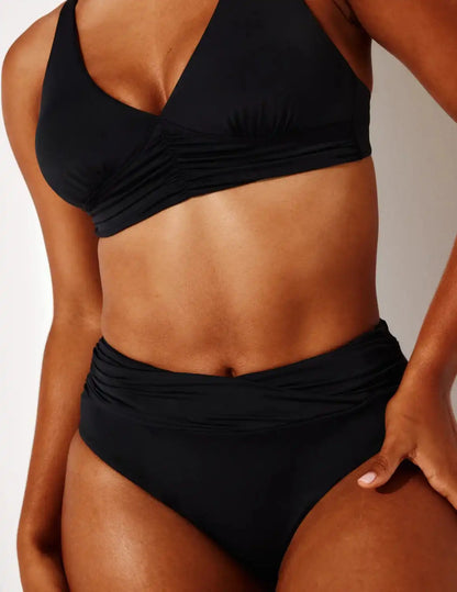 Sculpt Ruched Bikini Swim Bottom