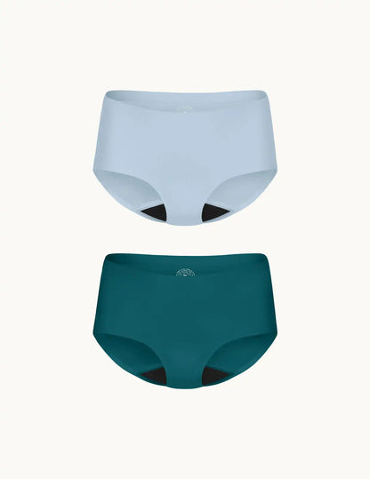 Teen Super Leakproof® No-Show Boyshort 2-Pack - Last Call