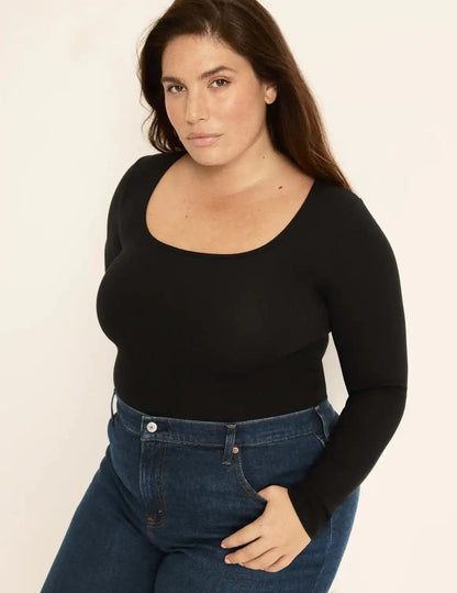 SculptRib™ Cotton Bodysuit