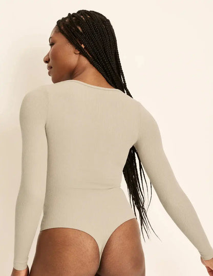 SculptRib™ Cotton Bodysuit