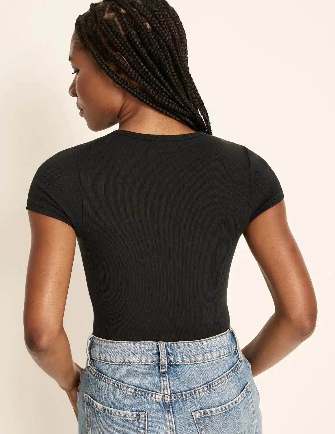 SculptRib™ Cotton T-Shirt - Last Call