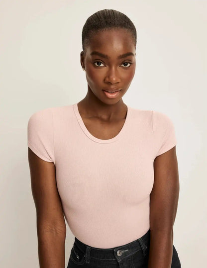 SculptRib™ Cotton T-Shirt - Last Call