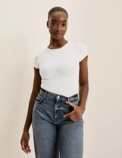 SculptRib™ Cotton T-Shirt