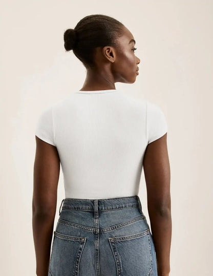 SculptRib™ Cotton T-Shirt - Last Call