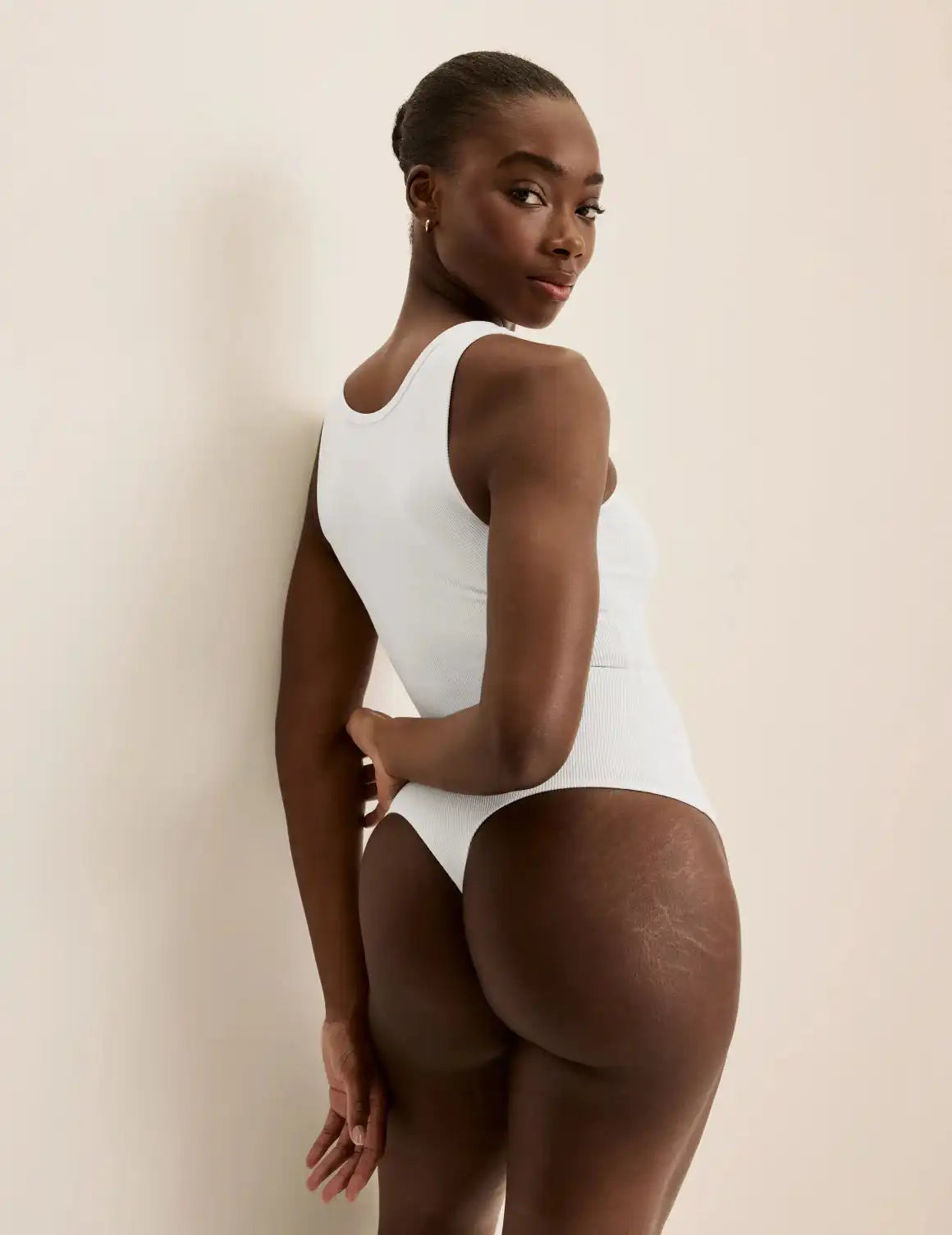 SculptRib™ Cotton Tank Bodysuit