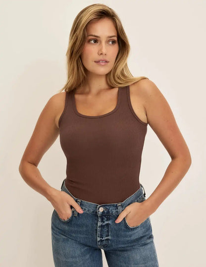 SculptRib™ Cotton Tank - Last Call