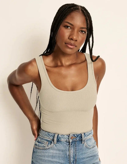 SculptRib™ Cotton Tank - Last Call