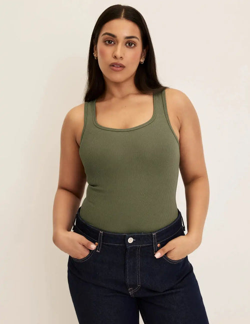SculptRib™ Cotton Tank - Last Call
