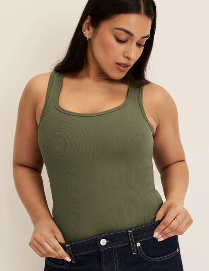 SculptRib™ Cotton Tank - Last Call