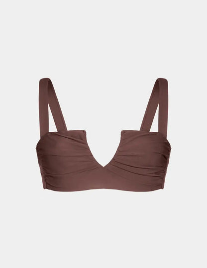 Sculpt Ruched Bikini Top - Last Call