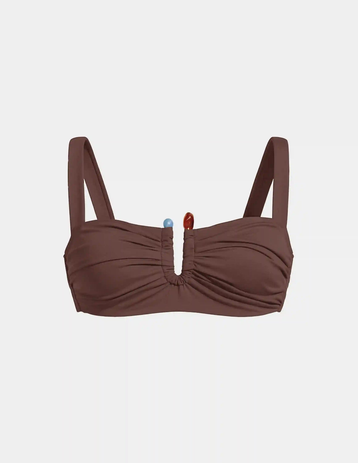 Limited-Edition Sculpt Ruched Bikini Top