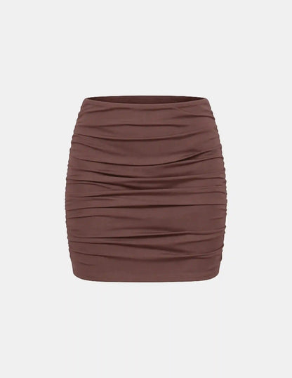Sculpt Ruched Swim Skirt