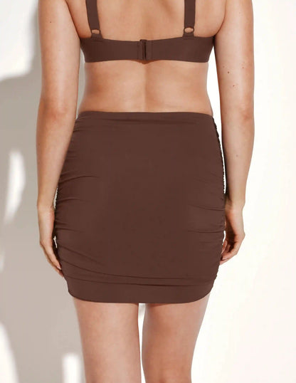 Sculpt Ruched Swim Skirt