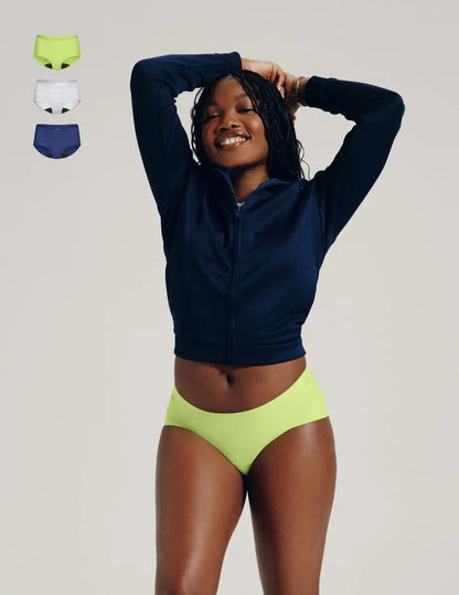 Teen Leakproof UltraThin No-Show Boyshort 3-Pack - Last Call