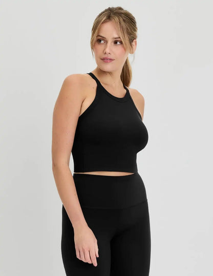 Studio Ribbed Bra Top - Last Call