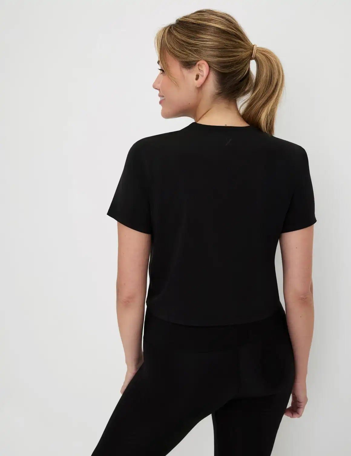 Studio Sleek Cropped T-Shirt - Last Call
