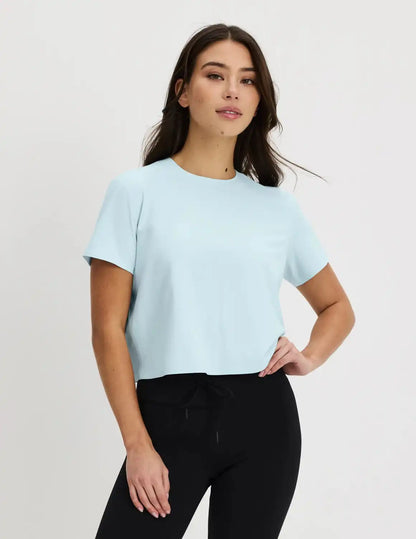 Studio Sleek Cropped T-Shirt - Last Call
