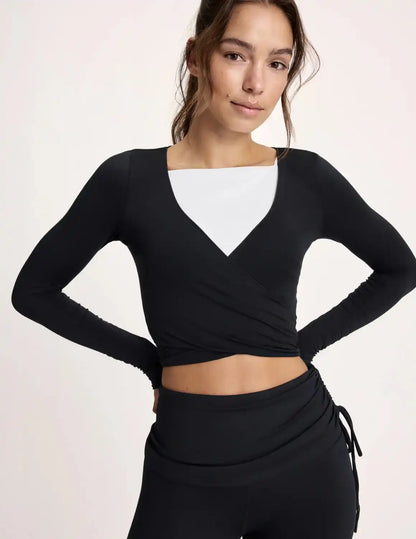 Studio Wrap Top - Last Call