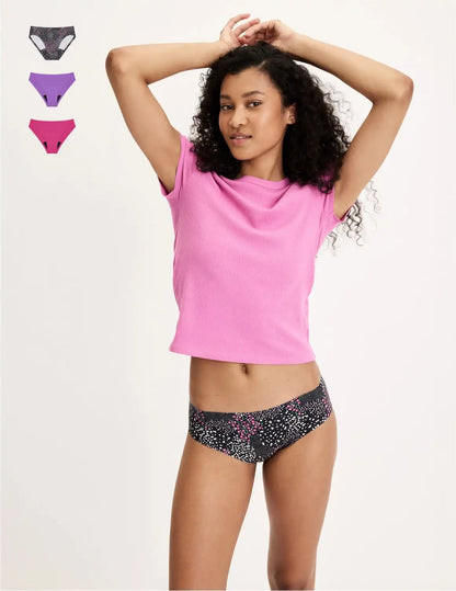 Teen Super Leakproof® No-Show Bikini 3-Pack - Last Call