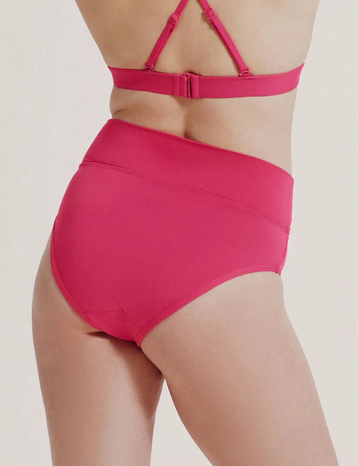 Teen Period Swim Twist High Rise Bikini Bottom - Last Call