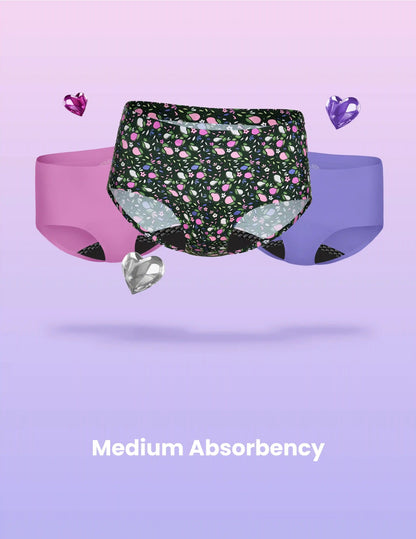Teen Leakproof UltraThin No-Show Boyshort 3-Pack - Last Call
